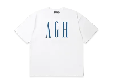 APHRODITEGANG AGH Big Logo S/S Tee "White/Navy"