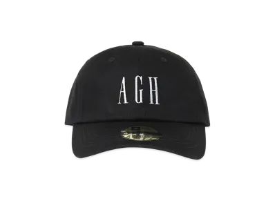 APHRODITEGANG AGH Logo Embroidery 6 Panel Cap "Black"