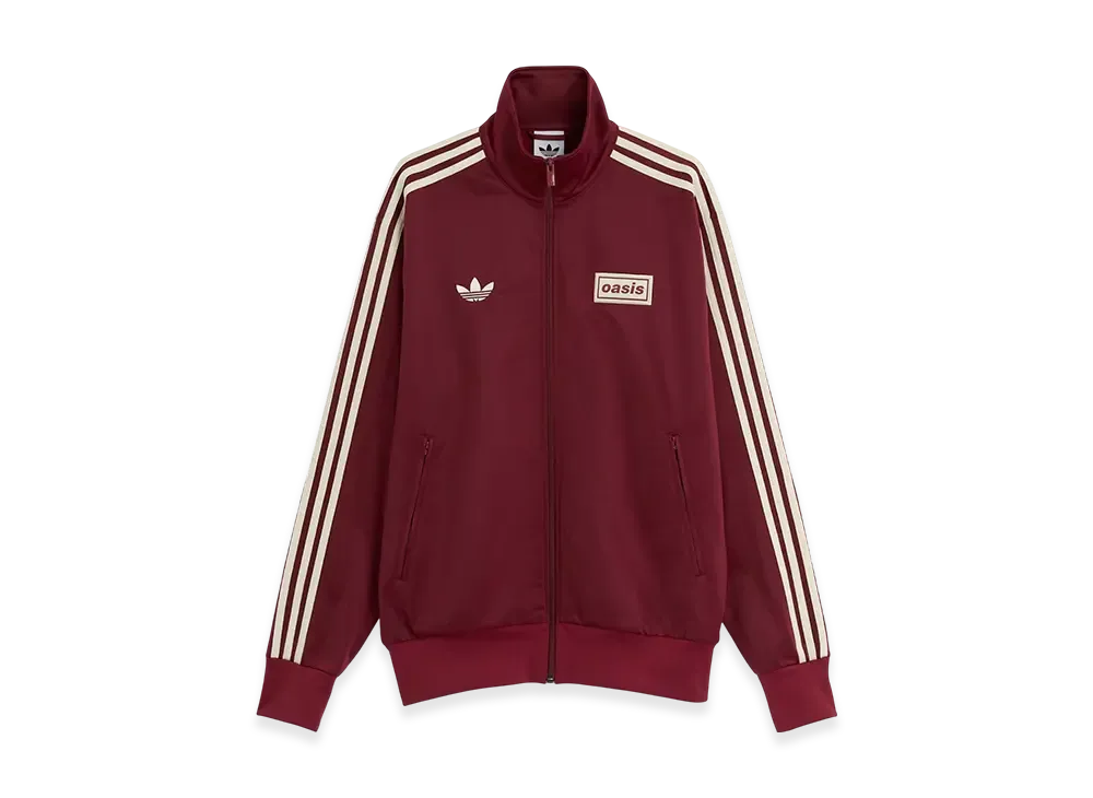 adidas x Oasis Tour Firebird Track Top "Noble Maroon"