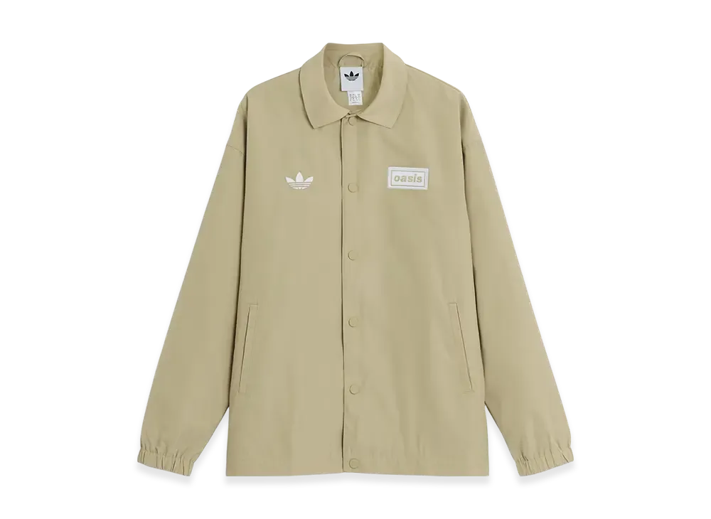adidas x Oasis Tour Coach Jacket "Stone Khaki"