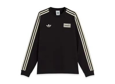 adidas x Oasis Tour 3-Stripes Longsleeve Tee "Black"