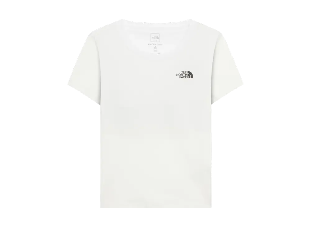 The North Face Any-Bra S/S Round T-Shirt (W) - 25SS "Off White"