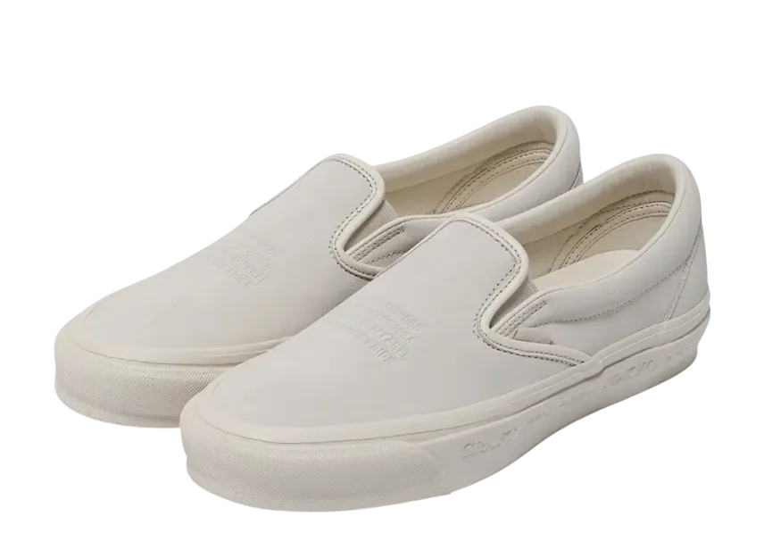 ネイバーフッド × OTWバイバンズ クラシック スリッポン 98 "ナチュラル"