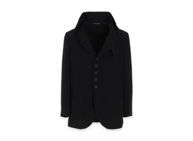 Yohji Yamamoto POUR HOMME Ta Tuxedo Hooded Jacket "Black"