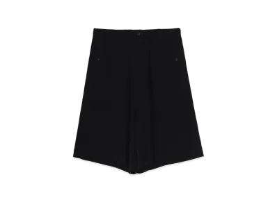 Yohji Yamamoto POUR HOMME Ta Tuxedo Tab Half Pants "Black"