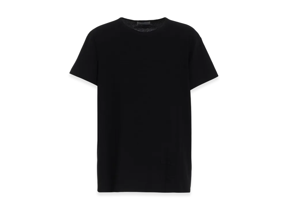 Yohji Yamamoto POUR HOMME Hard Twisted High Wet Jersey S Sleeve "Black"
