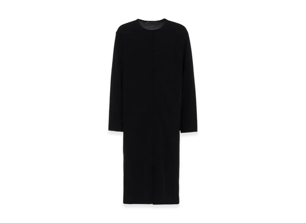 Yohji Yamamoto POUR HOMME Hard Twisted High Wet Jersey L Sleeve "Black"