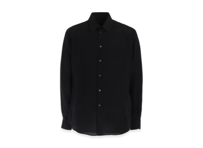Yohji Yamamoto POUR HOMME Suit Cellulose Poplin Cdh Basic Shirt "Black"