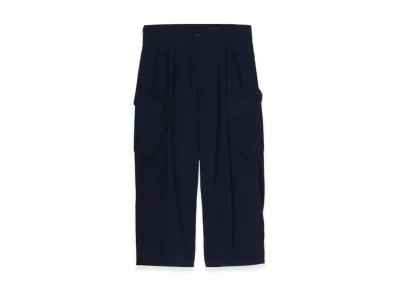 Yohji Yamamoto POUR HOMME Bs Oxford 12Tucks Work Pants "Navy"