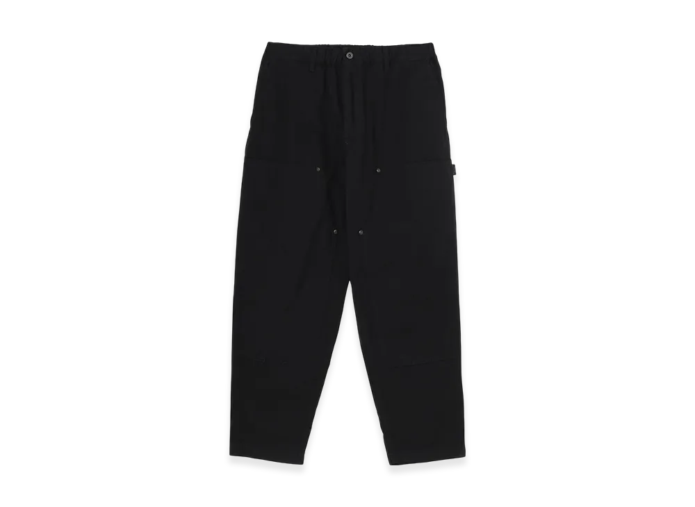 Yohji Yamamoto POUR HOMME Bs Oxford Double Knee Work Pants "Black"