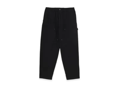 Yohji Yamamoto POUR HOMME Bs Oxford Double Knee Work Pants "Black"