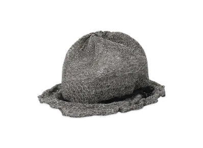 Yohji Yamamoto POUR HOMME Paper Pe Body Mountain Hat "Grey"