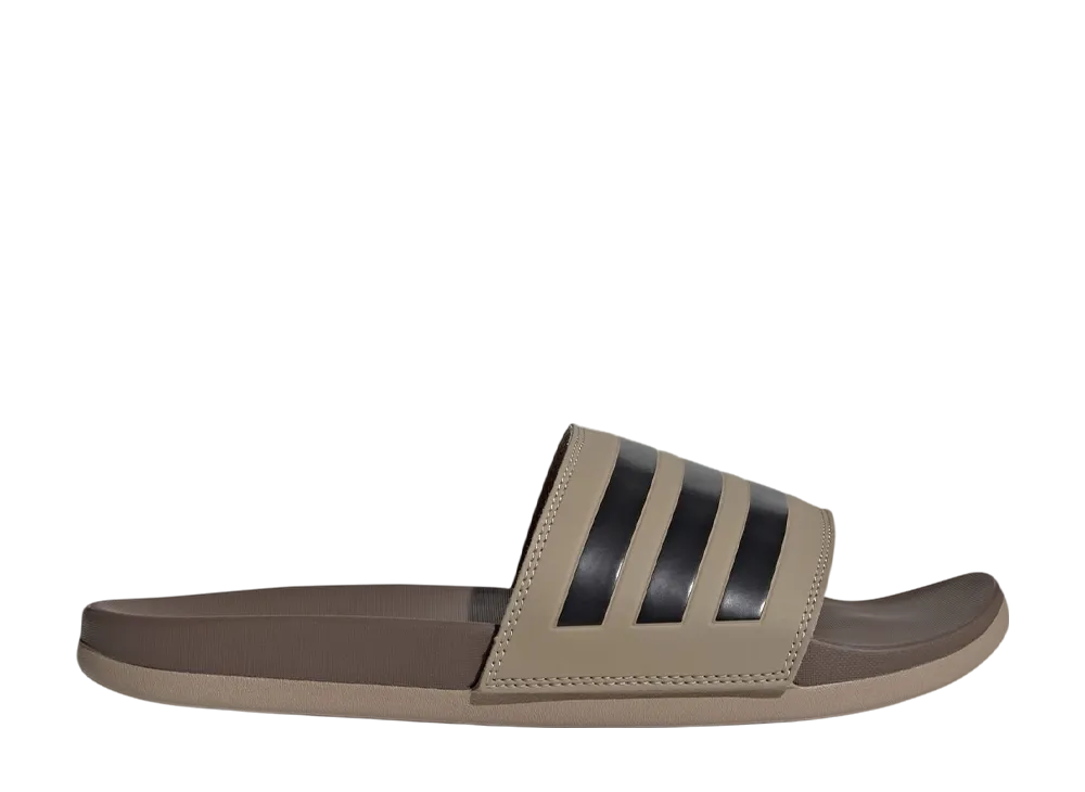 adidas Women's Adilette Comfort Slides "Blanch Cargo/Core Black/Earth Strata"