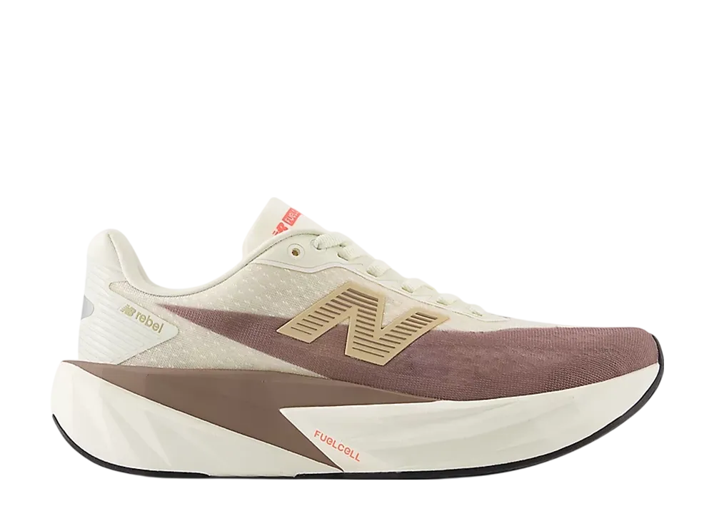 New Balance Women's FuelCell Rebel V5 "Angora/Earth Shadow/Sea Salt"