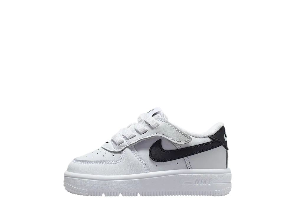 ナイキ TD フォース1 ロー イージーオン "ホワイト/ブラック" (キッズ)