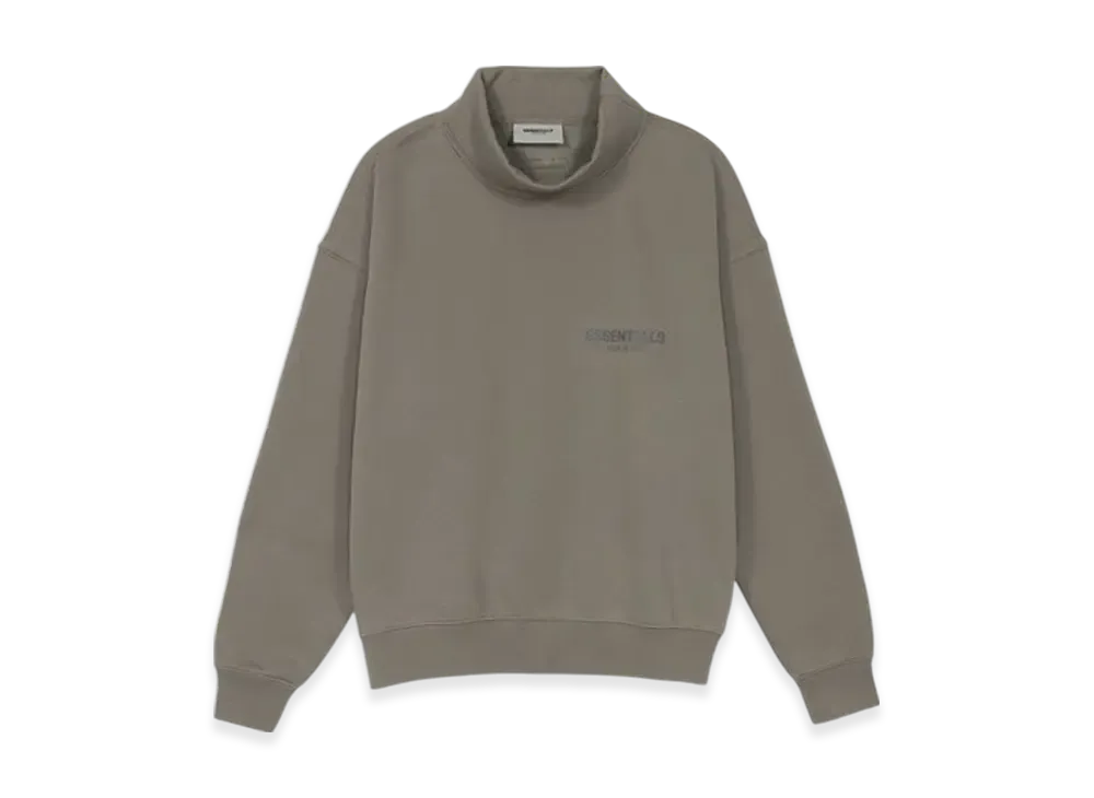 FEAR OF GOD Essentials Fear Of God Harvest Mock Neck Sweatshirt "Khaki"