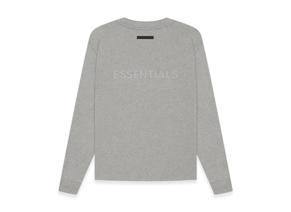 FEAR OF GOD Fear Of God Essentials Long Sleeve T-Shirt "Dark Heather Oatmeal"