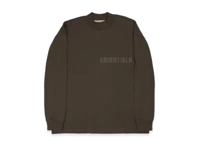 FEAR OF GOD Essentials Long Sleeve T-Shirt "Off Black"