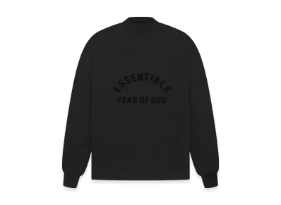 FEAR OF GOD Essentials Bonding Long Sleeve "Jet Black"