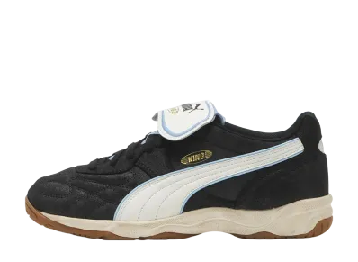 Puma King Indoor "Black/White"