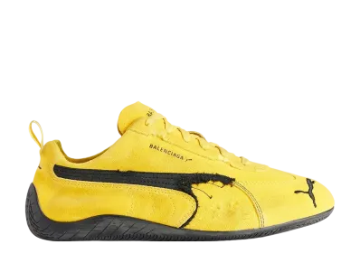 バレンシアガ × プーマ スピードキャット スウェード "イエロー/ブラック"