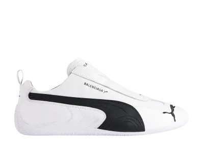 バレンシアガ × プーマ スピードキャット スウェード レザー "ホワイト/ブラック"