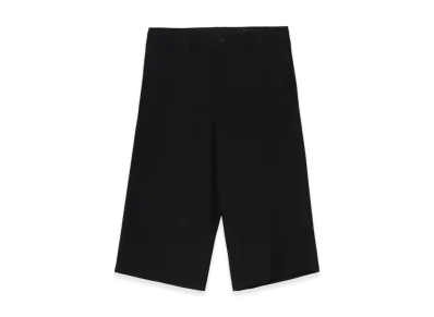 Yohji Yamamoto POUR HOMME Wool Gabardine Piping Pocket Pants "Black"