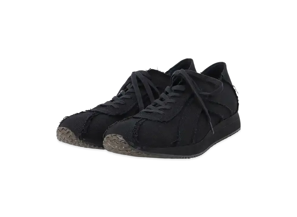 Yohji Yamamoto POUR HOMME 8/C Canvas A Driving Shoes "Black"
