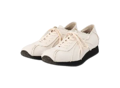 Yohji Yamamoto POUR HOMME 8/C Canvas A Driving Shoes "Ivory"