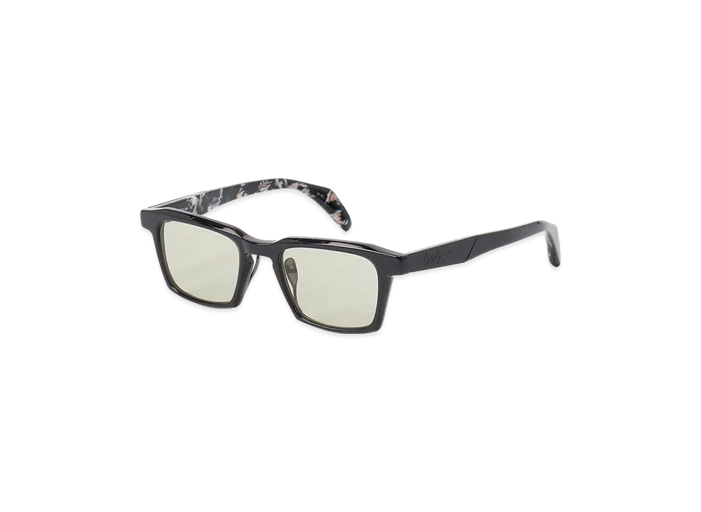 Yohji Yamamoto POUR HOMME Optical Frames Eyewear M "Black"