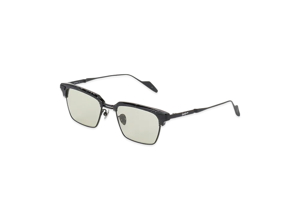Yohji Yamamoto POUR HOMME Optical Frames Eyewear P "Black/Khaki"