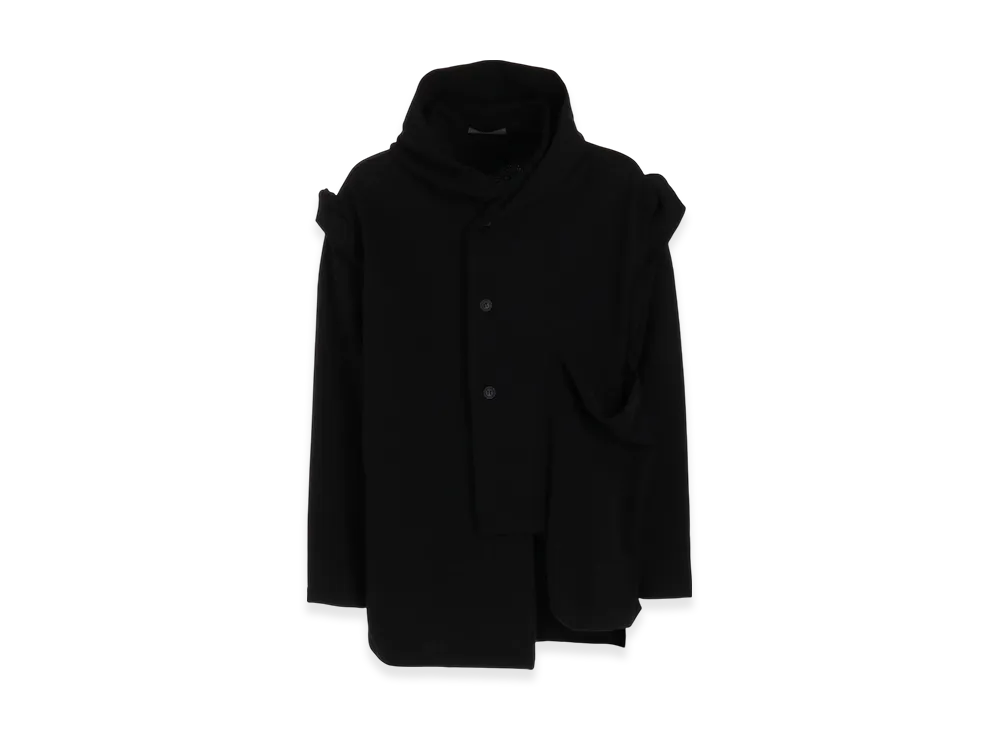 Yohji Yamamoto POUR HOMME Horizontal Decay Big Pocket CD "Black"