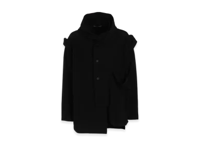 Yohji Yamamoto POUR HOMME Horizontal Decay Big Pocket CD "Black"