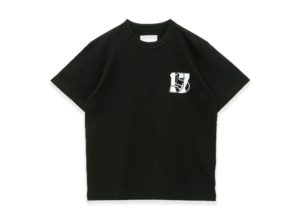 sacai x SEVENTEEN x JOOPITER Short Sleeve Tee "Black"