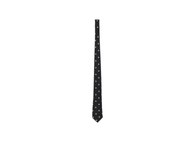Yohji Yamamoto POUR HOMME Star Pattern JQ Derby Tie C "Black"