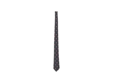 Yohji Yamamoto POUR HOMME Star Pattern JQ Derby Tie C "Grey"