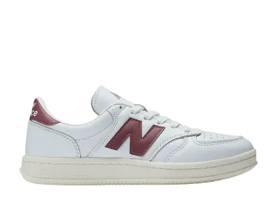 New Balance 500 "White/Washed Burgundy"