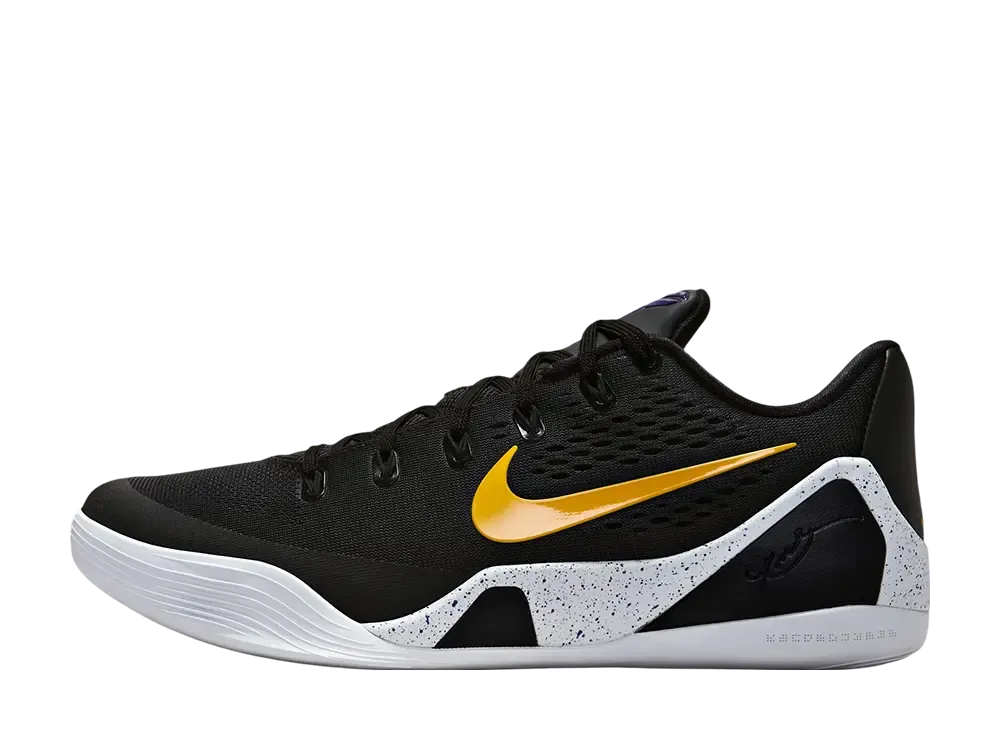 Nike Kobe 9 Elite Low EM Protro "Black/White/University Gold"