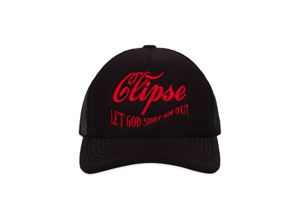 DENIM TEARS x Clipse Trucker Hat "Black"