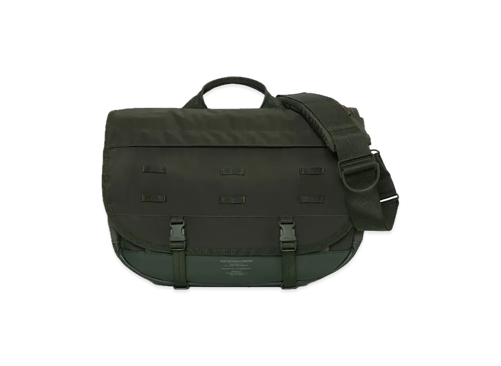 PORTER / MONOCHROME Messenger Bag "Forest Green"