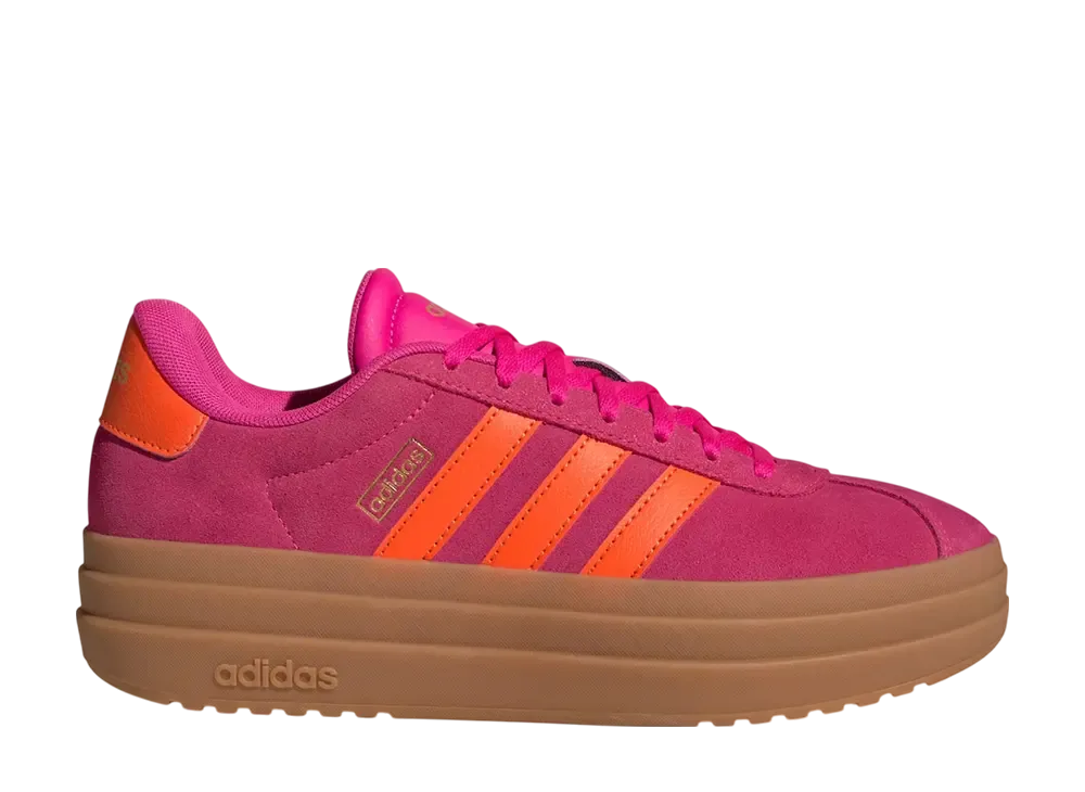 アディダス ウィメンズ VL コート ボールド "ショックピンク/クラウドホワイト/ゴールドメタリック"