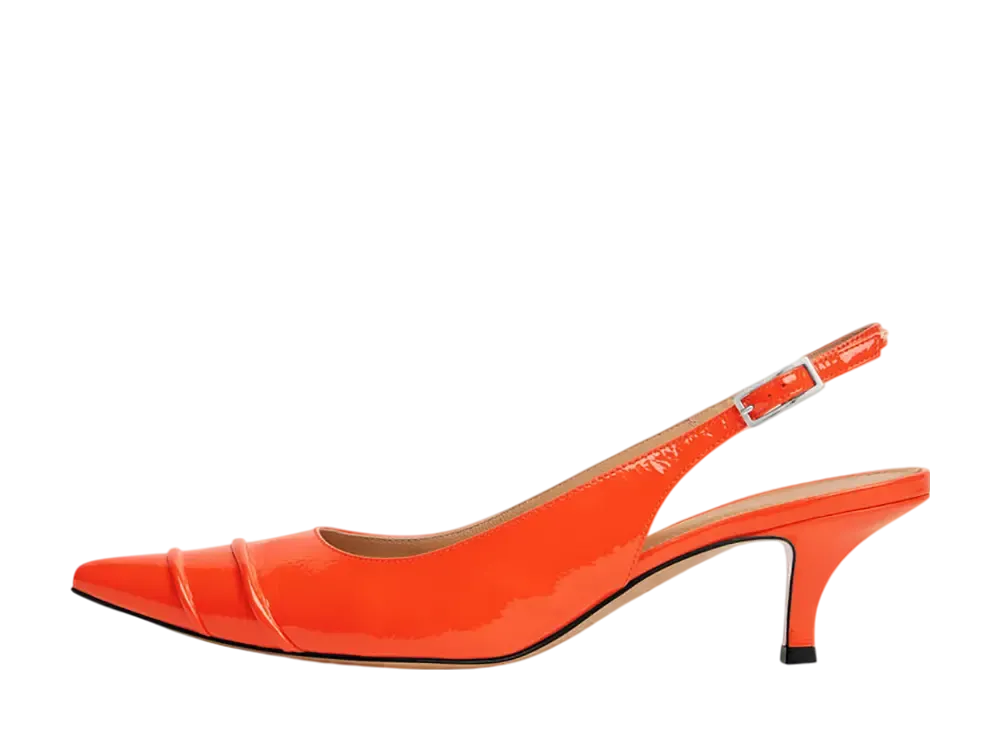 メゾンマルジェラ ウィメンズ キンキーズ スリングバック H55 "コーラル"
