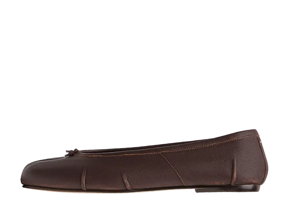 Maison Margiela Women's Tabi New Ballerina "Brown"