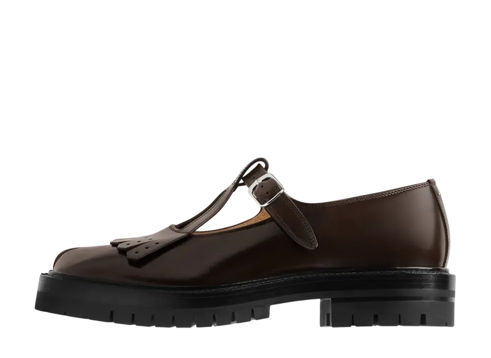 メゾンマルジェラ ウィメンズ タビ カウンティー メリージェーン "ブラウン"