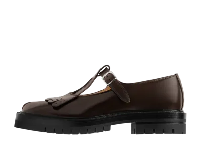 Maison Margiela Women's Tabi Country Mary-Janes "Brown"