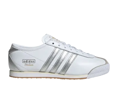 adidas Women's Italia 70s "Cloud White/Silver Metallic/Cream White"