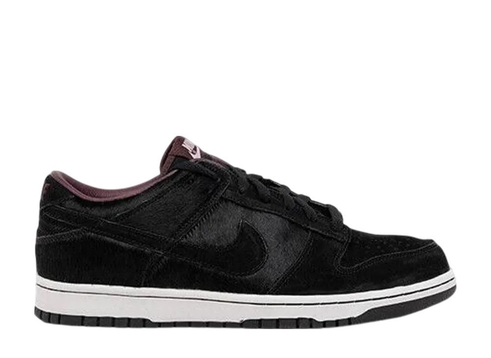 ナイキ ウィメンズ ダンク ロー プレミアム ホースパック "ブラック/ブラックディープ/バーガンディ/ジェットストリーム"