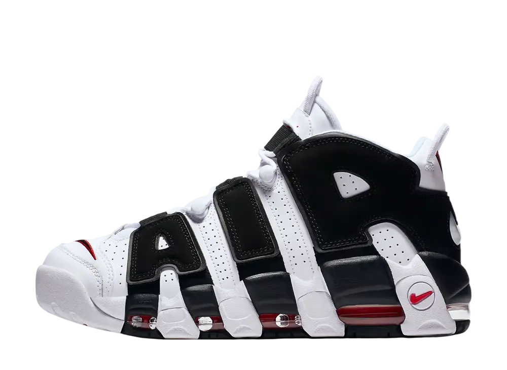 Nike Air More up Tempo "White/Black/University Red"(~2018)