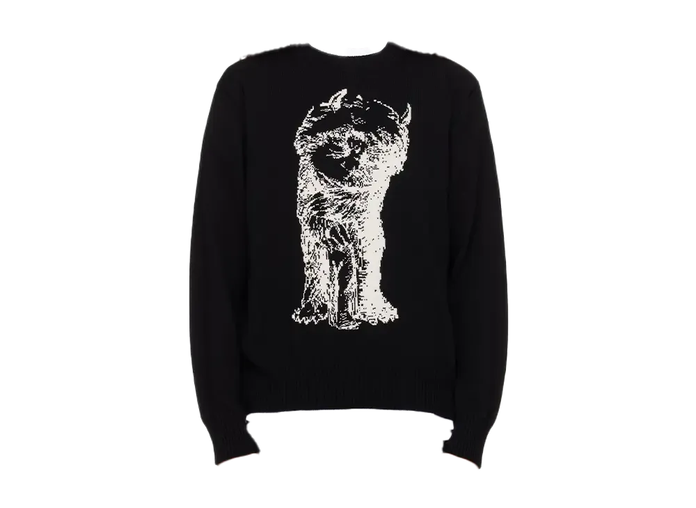 sacai Where The Wild Things Are' Wool Sweater "Black"