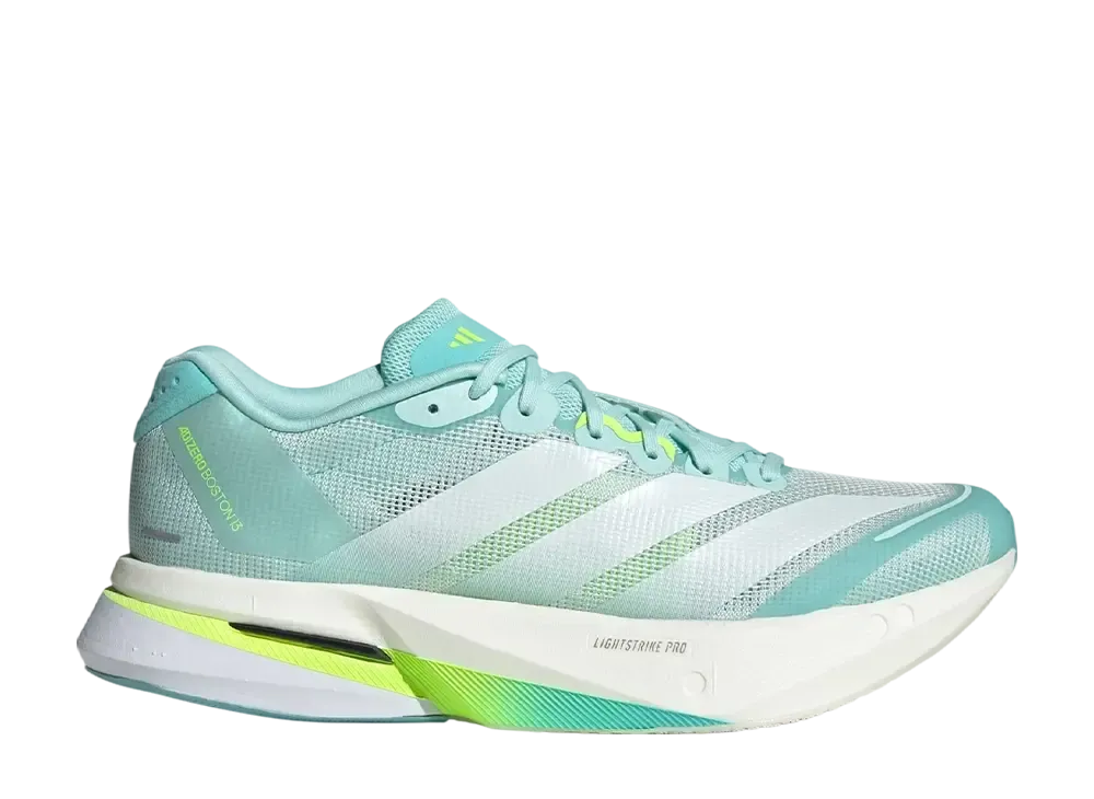 アディダス ウィメンズ アディゼロ ボストン13 "ブルー/ゼロメタリック/ルシッドレモン"